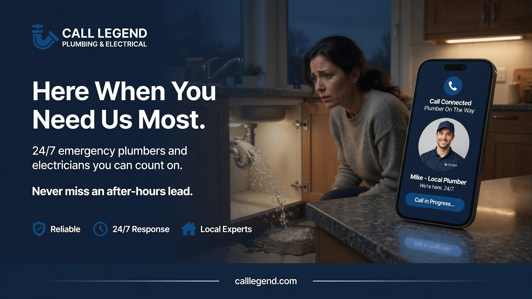 AI answers every emergency call 24/7 — here when you need us most